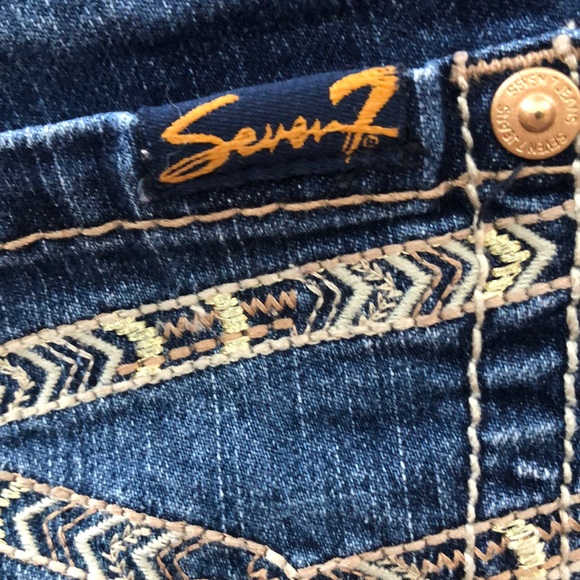 SEVEN7 DENIM SHORTS - Picture 8 of 12